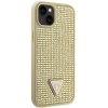 Guess GUHCP14SHDGTPD iPhone 14 / 15 / 13 6.1 złoty/gold hardcase Rhinestone Triangle